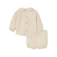 Bluze pentru Fete - Bluze Paz Rodriguez WOVEN NEWBORN BLOUSE ALEGRIA Beige Fete (BM 19124364) - B-mall.ro