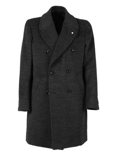 Paltoane LUIGI BIANCHI Coat Gray Barbati (BM 19124454) 1
