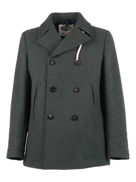 Paltoane CAMPLIN ISLAND - S PEACOAT Green Barbati (BM 19124478) 1