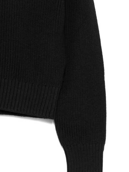 Pulovere Aspesi SWEATER Black   Fete (BM 19124547) 3