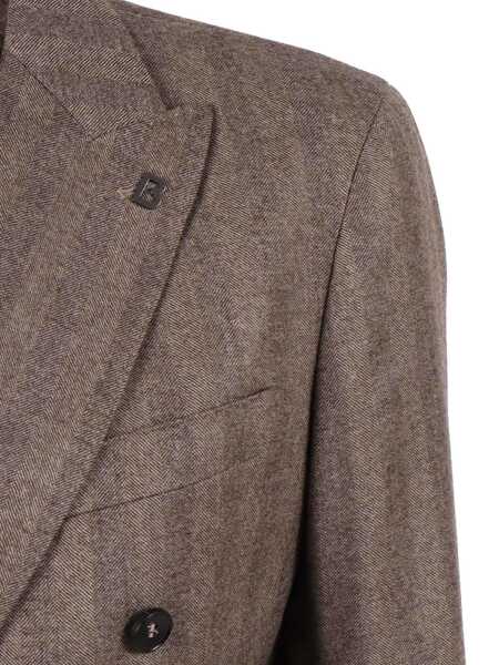 Paltoane BRERAS MILANO JACKET Brown Barbati (BM 19124559) 3