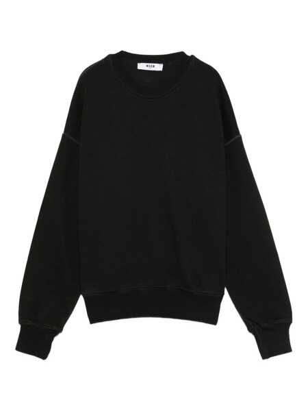 Bluze de trening MSGM WASHED SWEATSHIRT BOY Black   Baieti (BM 19124916) 1