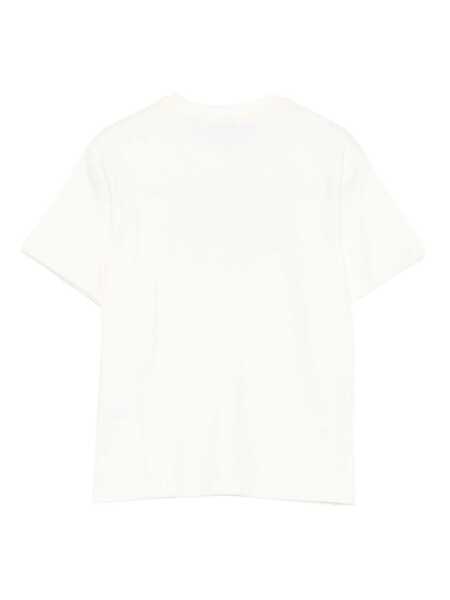 Tricouri MSGM JERSEY T-SHIRT BOY White Baieti (BM 19124919) 2