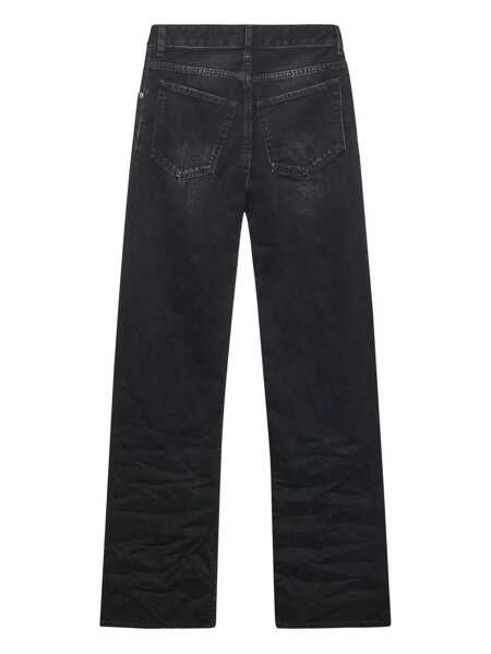 Blugi drepti Balenciaga Wide leg jeans Black Femei (BM 19125027) 2
