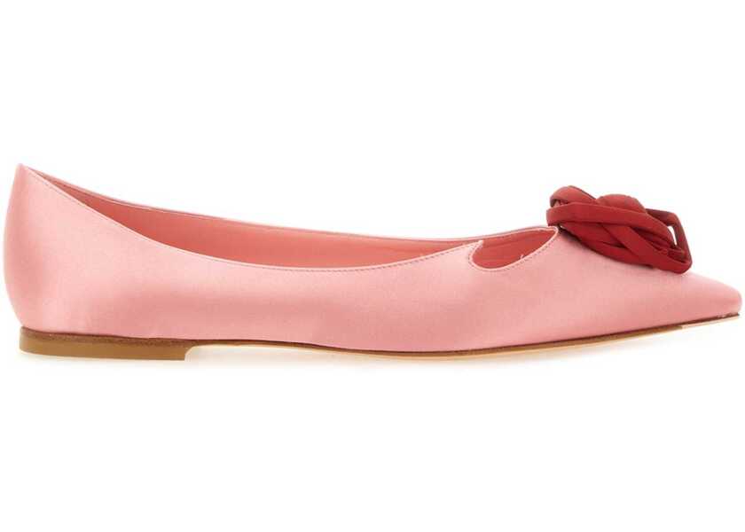 Balerini Roger Vivier Ballerina Rose Vivier PINK Femei (BM 19125359) 1
