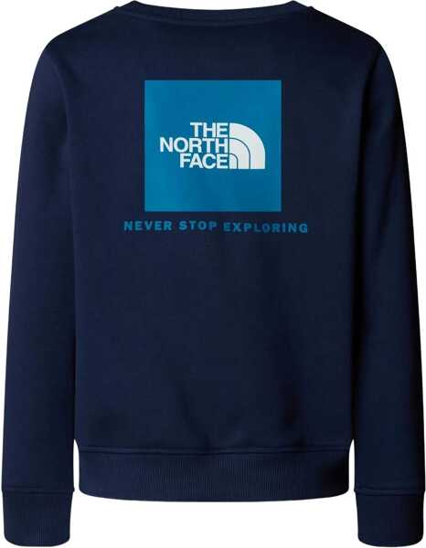 Tricouri The North Face T-Shirt With Crew Logo BLUE Baieti (BM 19125422) 2