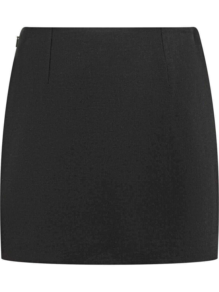 Fuste Versace Versace Versace Miniskirt With Jewel Pockets Black Femei (BM 19126251) 2