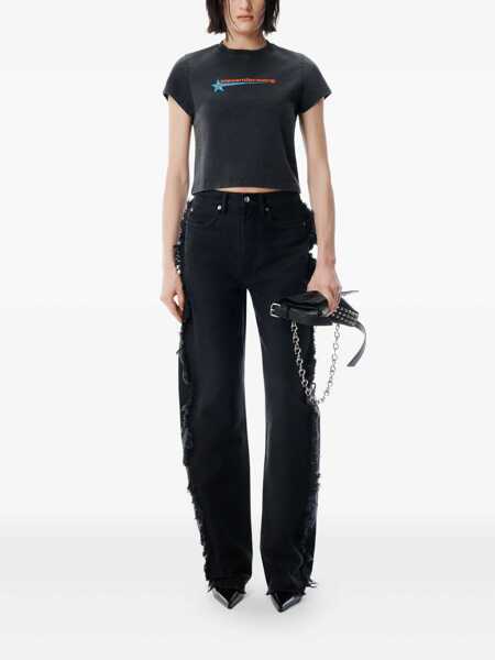 Tricouri Alexander Wang Alexander Wang T-Shirt Black Femei (BM 19126458) 2