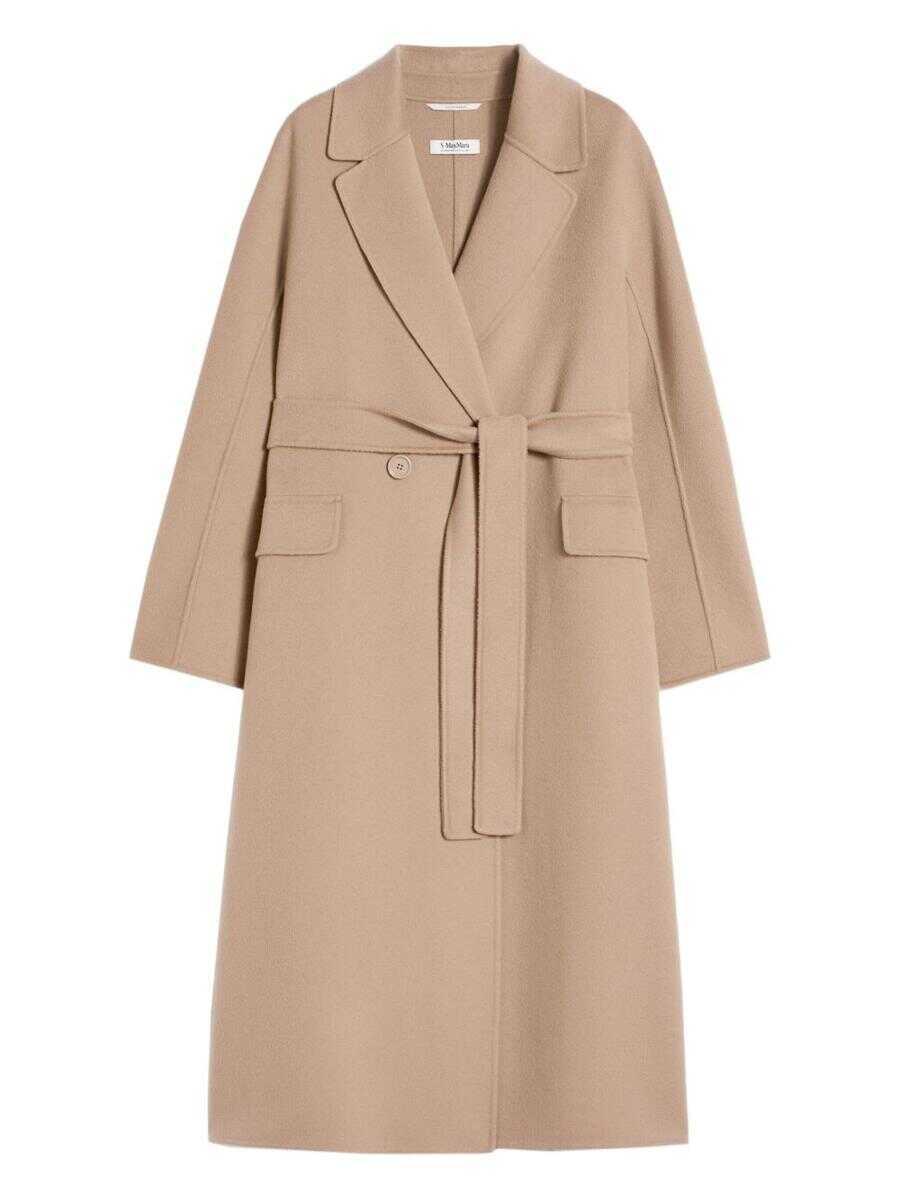 Paltoane Max Mara S Max Mara Coats Beige Femei (BM 19126554) 1