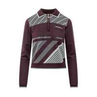 Tricouri Polo Casablanca Casablanca Knit Polo With Zip Femei