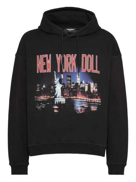 Pulovere DSQUARED2 DSQUARED2 Sweatshirts Black Barbati (BM 19129014) 1