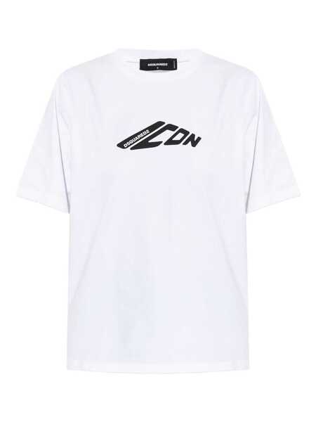 Topuri DSQUARED2 DSQUARED2  T-Shirts And Polos White Femei (BM 19129083) 1