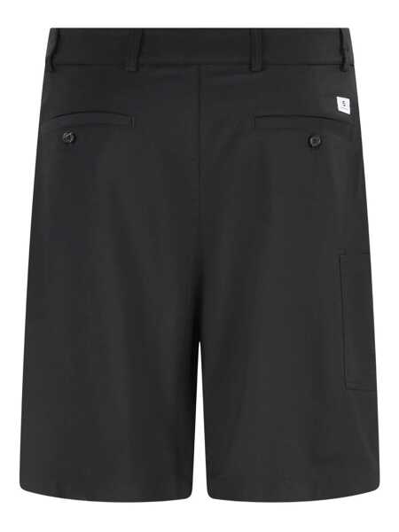Pantaloni Department Five Department 5 Techno Fabric Bermuda-Shorts Black Barbati (BM 19129209) 2