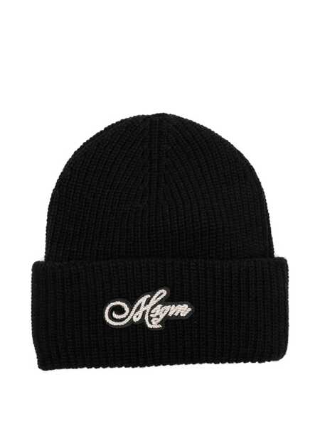 Palarii MSGM KNITTED HAT GIRL Black   Fete (BM 19129530) 1