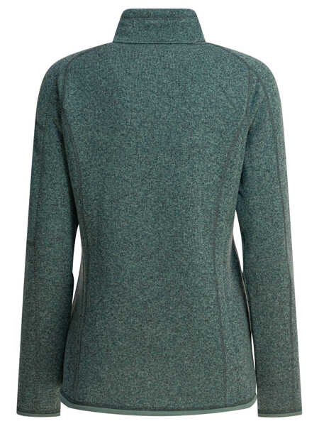 Hanorace Patagonia Better Sweater zippered sweatshirt Green Femei (BM 19129557) 2