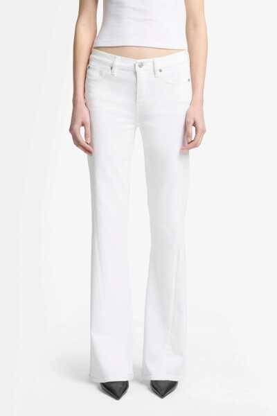 Blugi evazati 7 For All Mankind 7 FOR ALL MANKIND JEANS 7U310C131FE WHITE White Femei (BM 19129569) 2