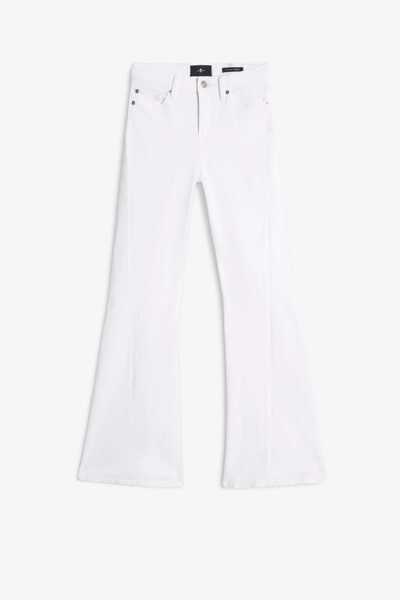 Blugi evazati 7 For All Mankind 7 FOR ALL MANKIND JEANS 7U310C131FE WHITE White Femei (BM 19129569) 1