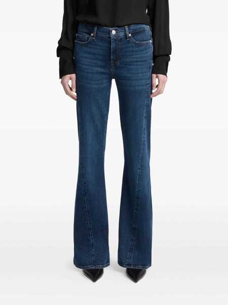 Blugi evazati 7 For All Mankind 7 FOR ALL MANKIND JEANS 7U310C421E7 DARK BLUE Dark Blue Femei (BM 19129572) 4