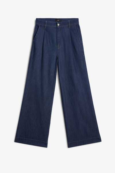 Blugi evazati 7 For All Mankind 7 FOR ALL MANKIND PLEATED TROUSER 7UL30R701A9 DARK BLUE Dark Blue Femei (BM 19129599) 1