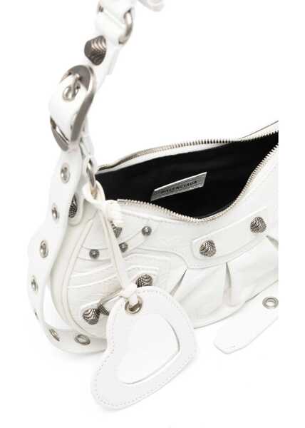 Genti tip postas Balenciaga Le Cagole Xs Shoulder Bag WHITE Femei (BM 19131368) 5