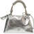 Pinko Handbag with rhinestones Silver