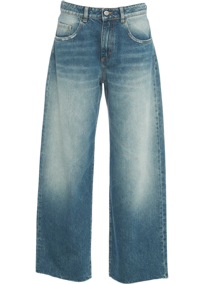 Blugi evazati Icon Denim Wide leg jeans Bea Blue Femei (BM 19131428) 2