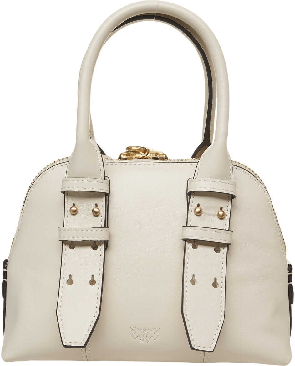 Genti de mana Pinko Handbag Mini Escape White Femei (BM 19131461) 4