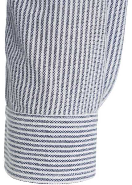 Camasi office Ralph Lauren Striped Oxford shirt Blue Barbati (BM 19131473) 4