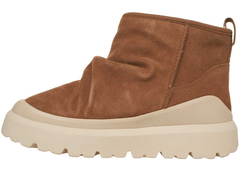 Ghete UGG Boots Heritage Utility Mini Brown Barbati (BM 19131506) 4