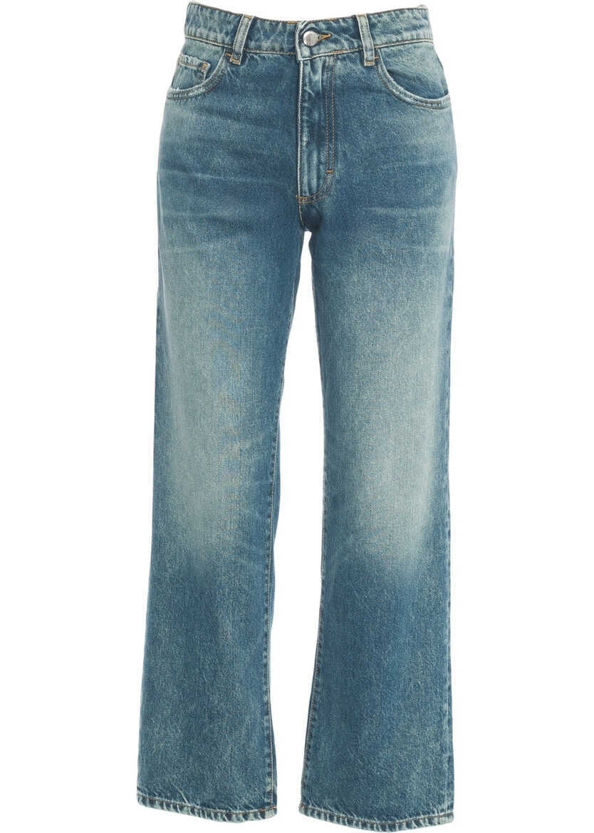 Blugi drepti Icon Denim Jeans Jil Blue Femei (BM 19131521) 2