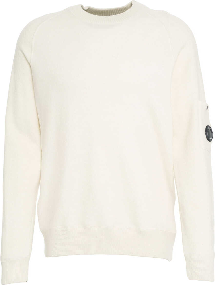 Pulovere C.P. Company Sweater with logo White Barbati (BM 19131524) 2