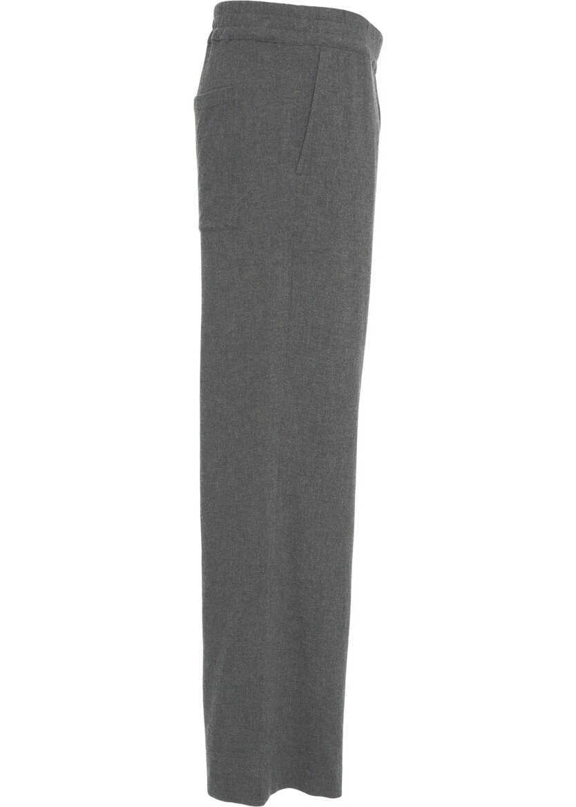 Pantaloni casual Won Hundred Wide leg pants Leon Grey Barbati (BM 19131527) 3