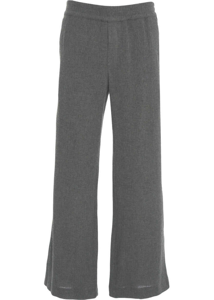 Pantaloni casual Won Hundred Wide leg pants Leon Grey Barbati (BM 19131527) 1