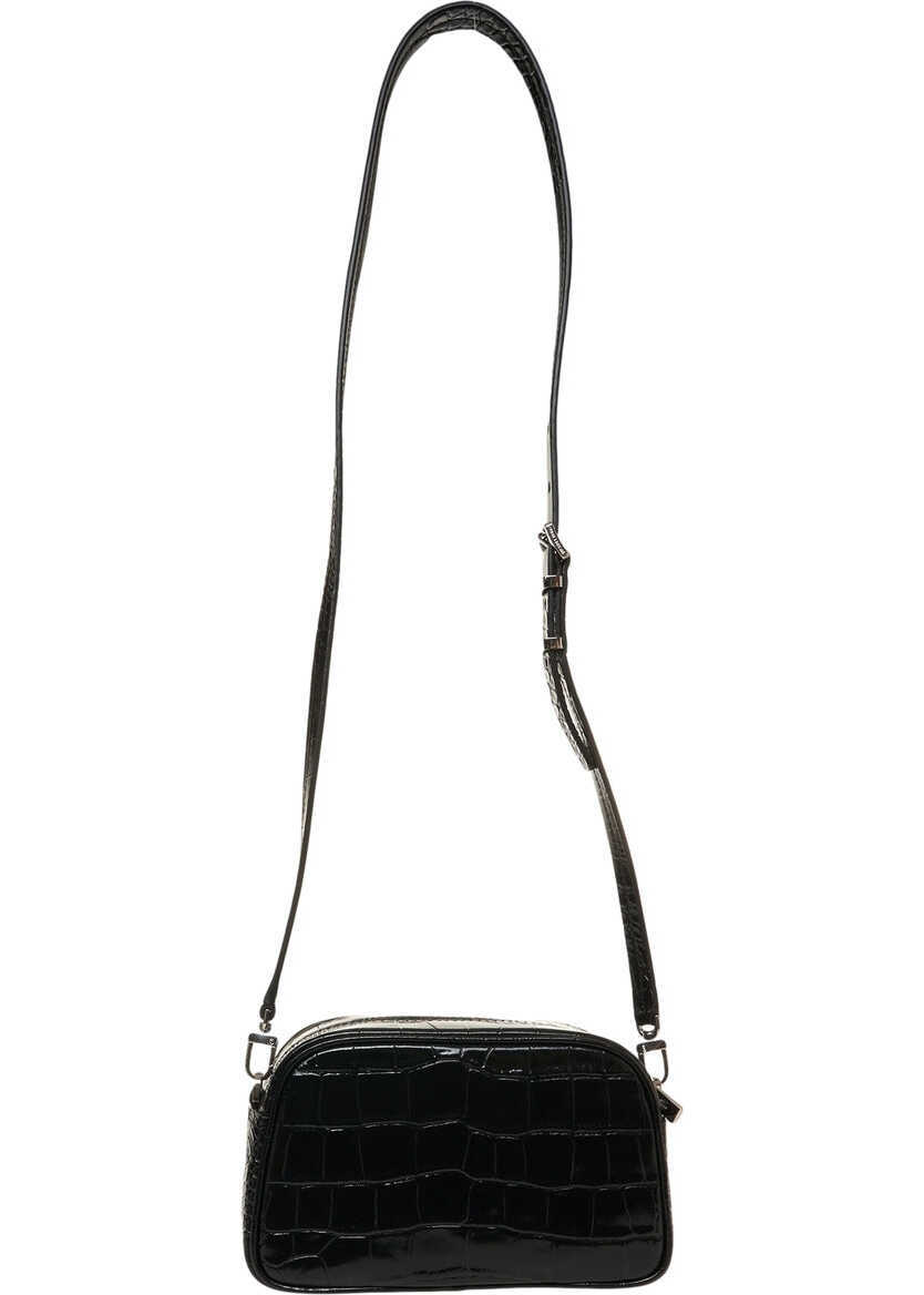 Genti de umar Michael Kors Crossbody bag in croco effect Black Femei (BM 19131530) 4