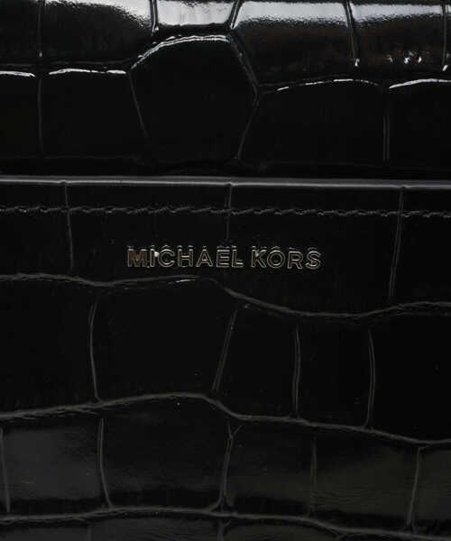 Genti de umar Michael Kors Crossbody bag in croco effect Black Femei (BM 19131530) 5