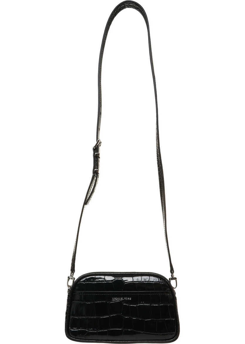 Genti de umar Michael Kors Crossbody bag in croco effect Black Femei (BM 19131530) 1