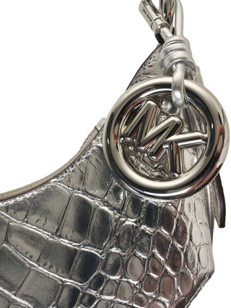 Genti de mana Michael Kors Handbag in croco effect Silver Femei (BM 19131551) 5