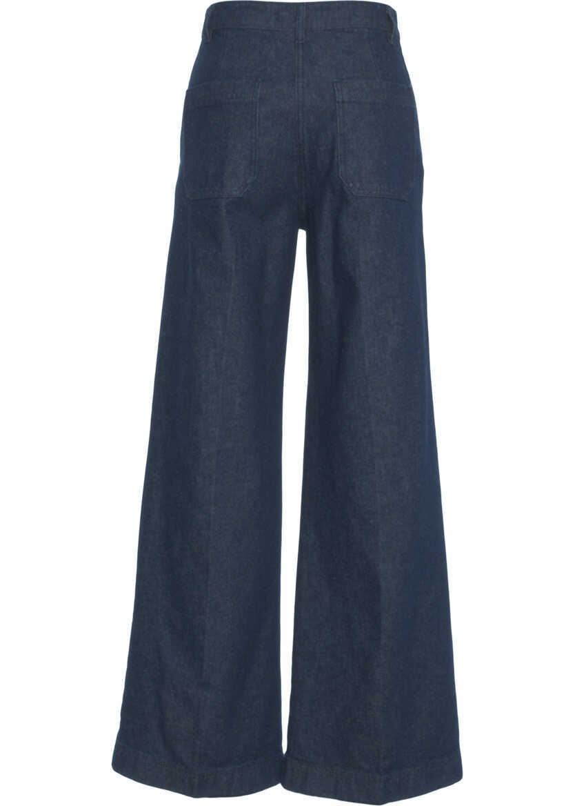 Blugi drepti Lovechild Jeans Bora Blue Femei (BM 19131605) 4