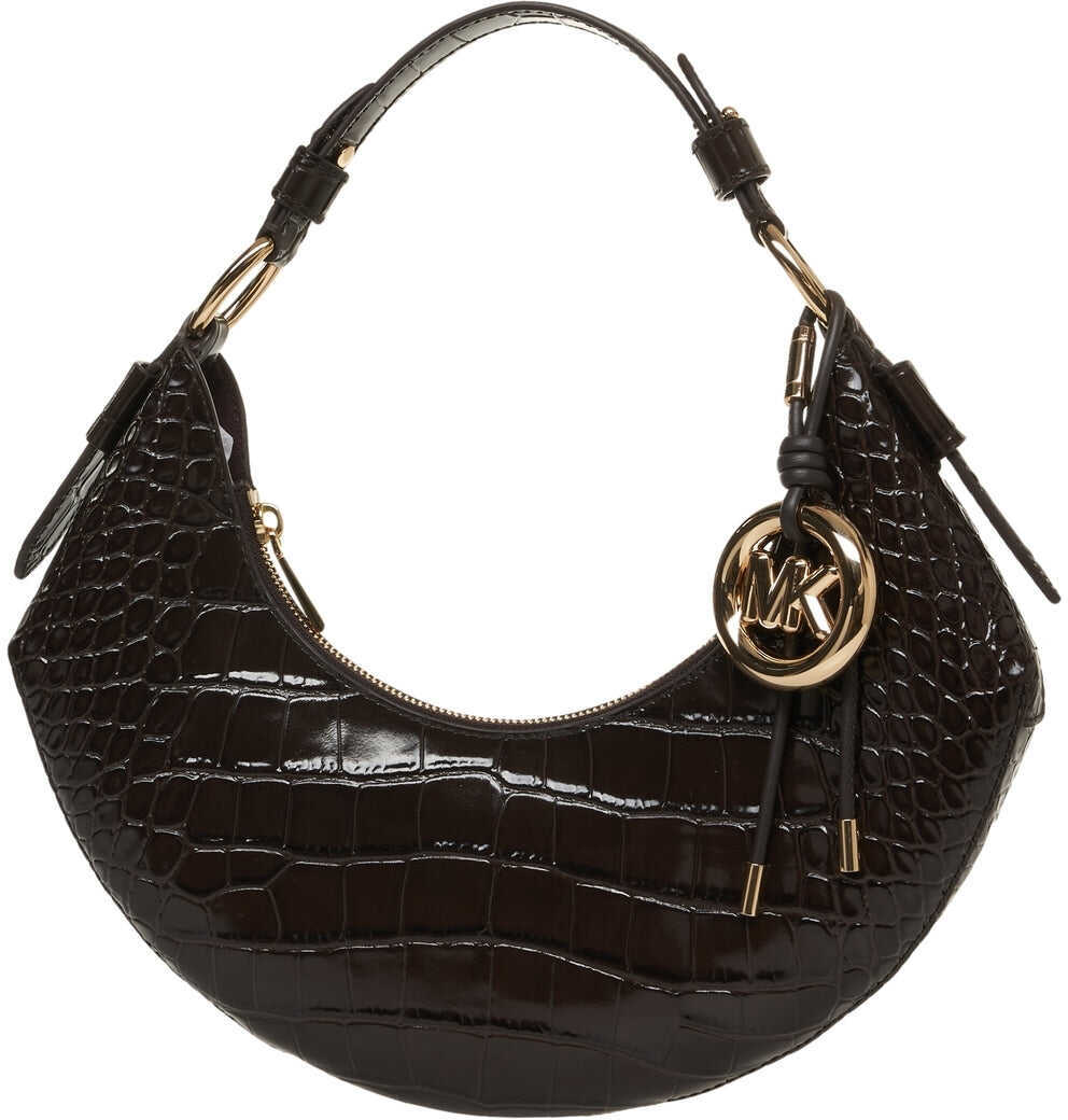 Genti de mana Michael Kors Handbag in croco effect Brown Femei (BM 19131617) 2