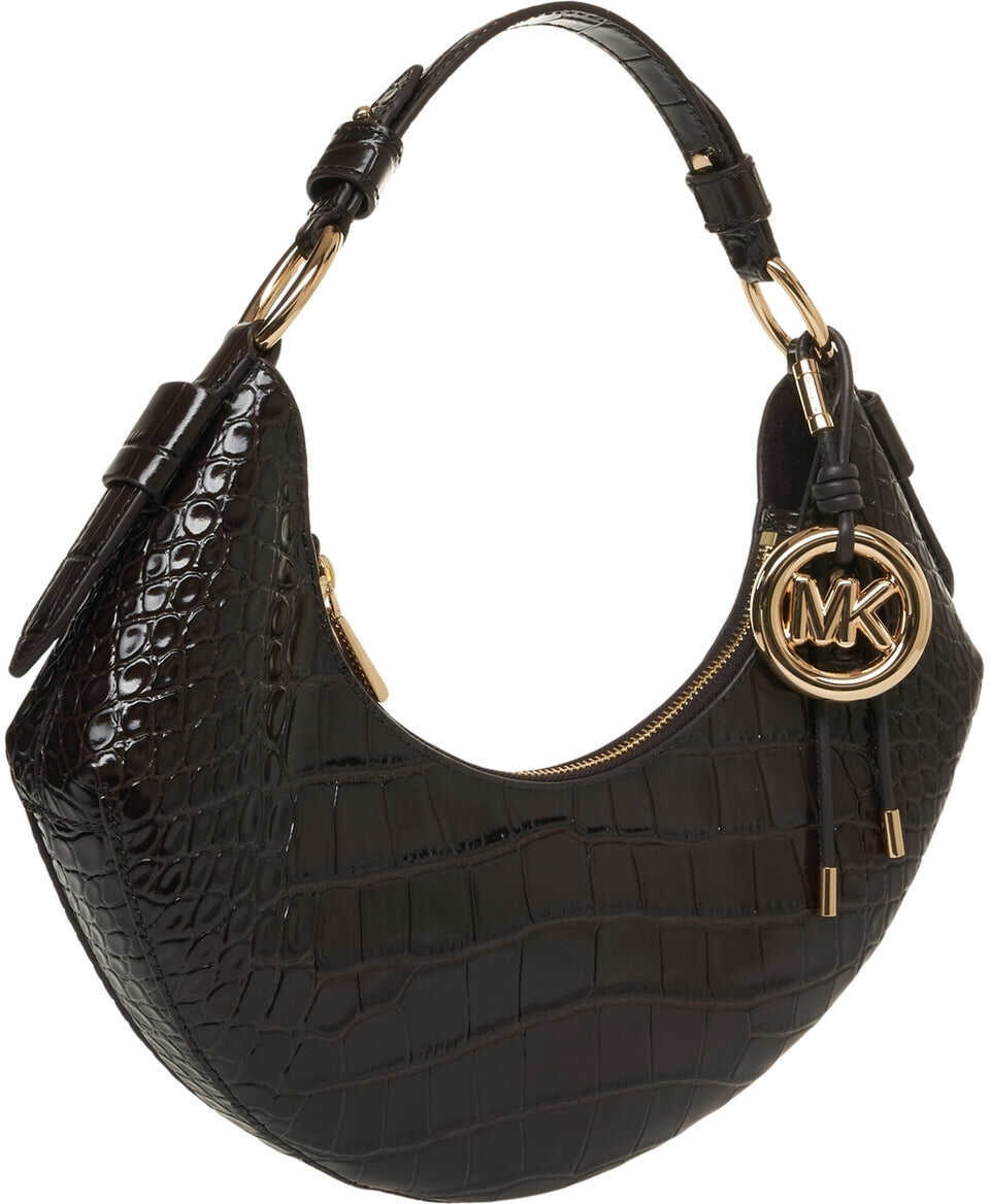 Genti de mana Michael Kors Handbag in croco effect Brown Femei (BM 19131617) 3