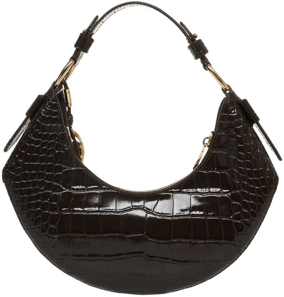 Genti de mana Michael Kors Handbag in croco effect Brown Femei (BM 19131617) 4