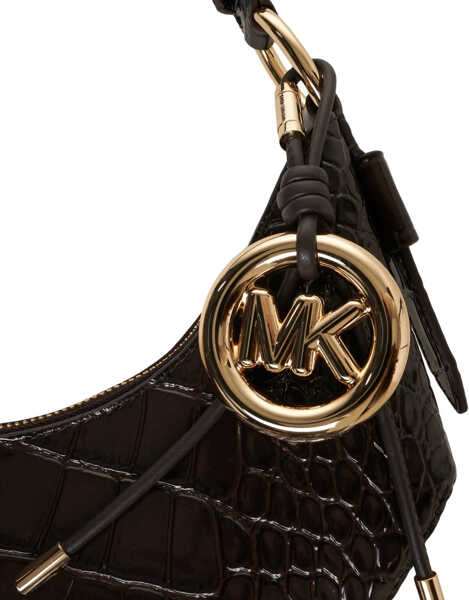 Genti de mana Michael Kors Handbag in croco effect Brown Femei (BM 19131617) 5