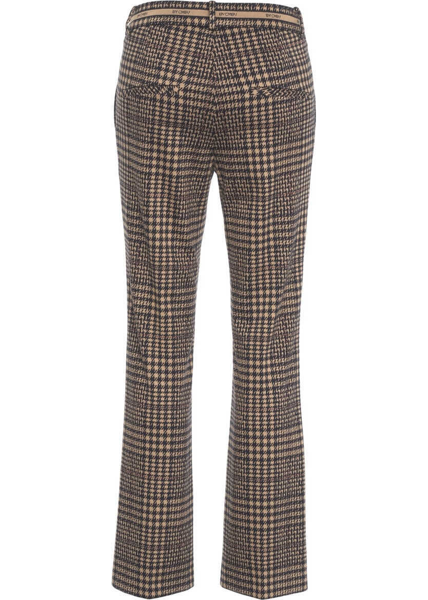 Pantaloni casual Cambio Pants Francoise Brown Femei (BM 19131632) 4