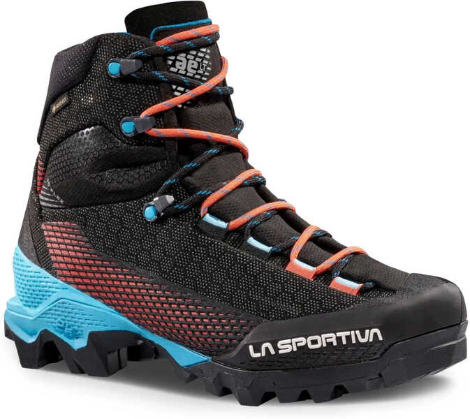 Incaltaminte trekking La Sportiva Aequilibrium ST Woman GTX Black/Hibiscus Black Femei (BM 19131806) 1