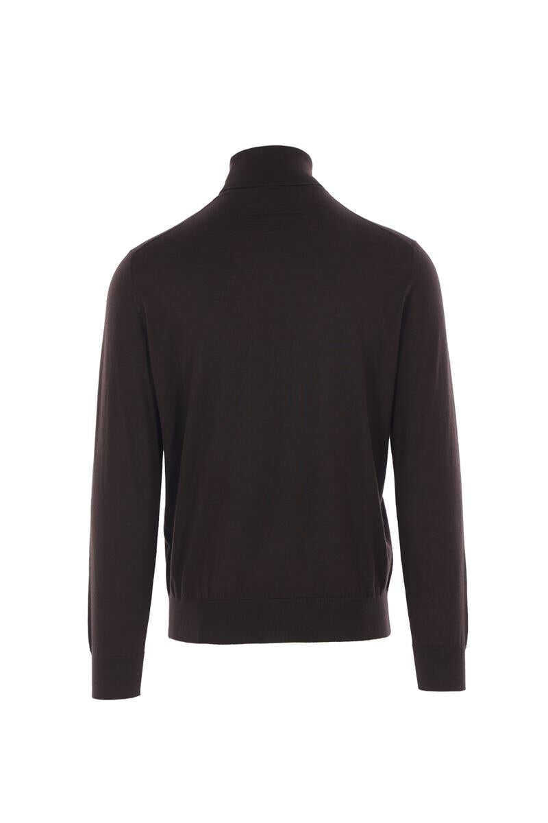 Pulovere ZEGNA Zegna Sweaters DARK BROWN UNITED Barbati (BM 19132071) 2