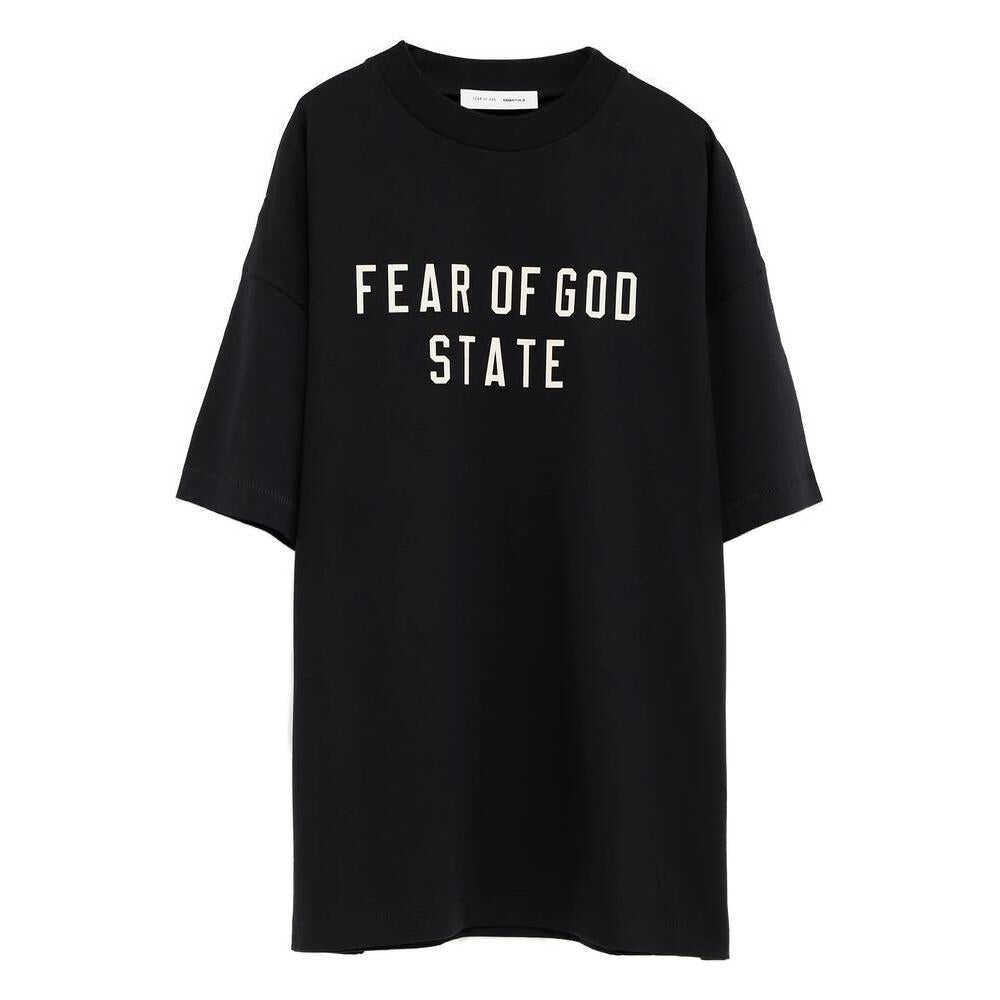 Topuri Fear Of God Essential Fear Of God Essential T-Shirts & Vests Black Barbati (BM 19132077) 1