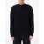 Stone Island Stone Island Wool Mock Neck Jumper With Ribbed Trims NAVY