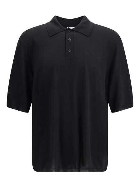 Tricouri Polo Saint Laurent Saint Laurent Polo Black Barbati (BM 19134423) 1