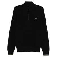 Camasi Fred Perry "" Waffle Stitch Half Zip Jumper Clothing Barbati