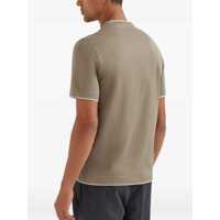Tricouri Brunello Cucinelli pentru Barbati - Tricouri Brunello Cucinelli Brunello Cucinelli Double Layer T-Shirt GREEN Barbati (BM 19137366) - B-mall.ro